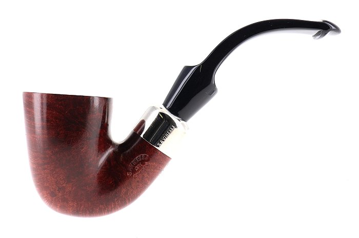 Pipa Savinelli - NEW DRY SYSTEM liscia marrone 621 shape bent dublin, filtro 6mm