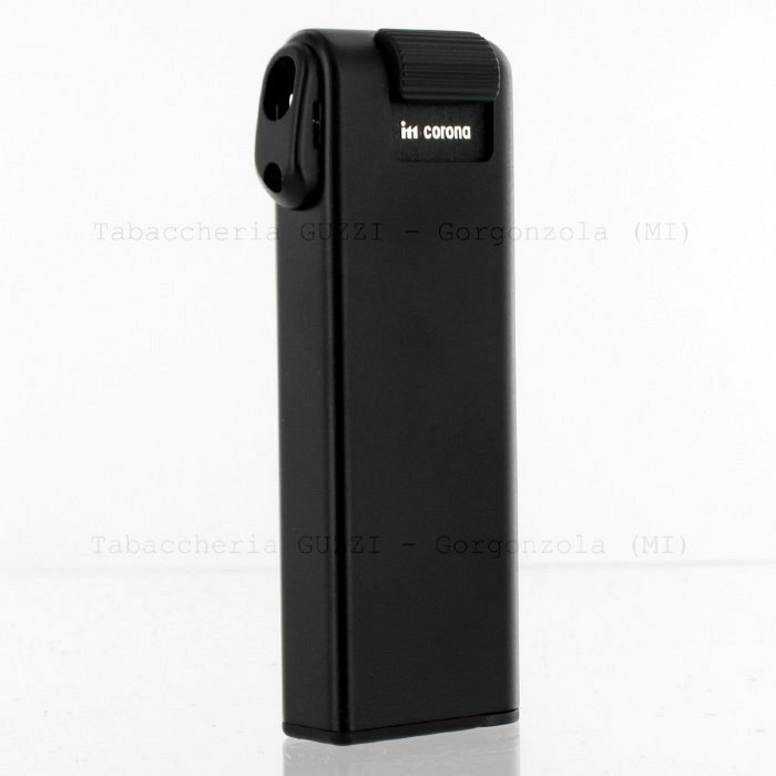 Corona Japan - PIPE Accendino Pipa Nero Opaco con Pigino