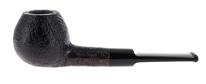 Pipa Mastro Geppetto by Ser Jacopo EXIMIA sabbiata scura shape magnum straight prince 9mm