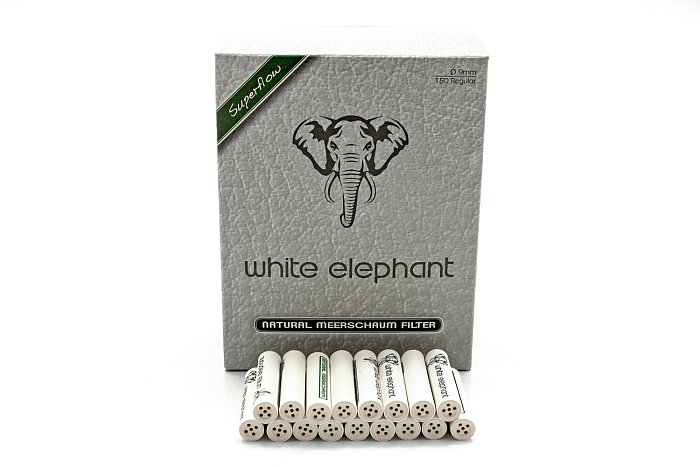 KOPP - White Elephant - 150 Filtri a Sepiolite Naturale Schiuma - 9mm
