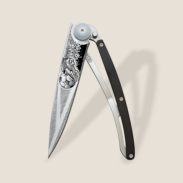 Deejo - Coltello 37G But - Legno di Ebano