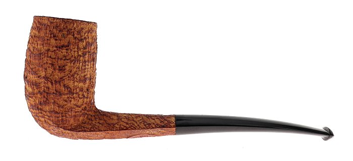 Pipa REGINA SCARLATTA sabbiata contrast shape 130 KS chimney billiard semicurva