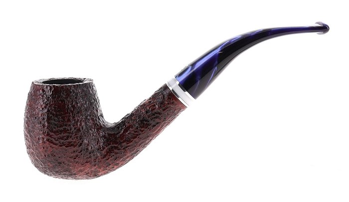 Pipa SAVINELLI ST. NICHOLAS 2023 602 rusticata shape bent 6mm Edizione Limitata