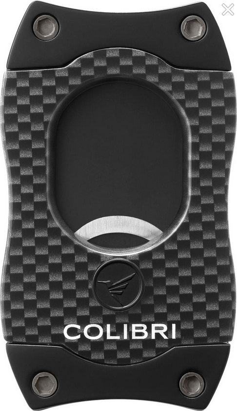 Colibri - Taglia Sigari - S-Cut CARBON FIBER - Nero