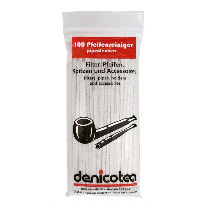 Denicotea Scovolini Bianchi Conici in Cotone - 100 pezzi