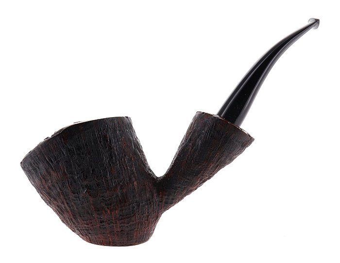 Pipa FASSI sabbiata marrone shape magnum stand up freehand barktop