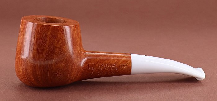Pipa Castello COLLECTION KKKK liscia chiara shape 55 chubby squat pot