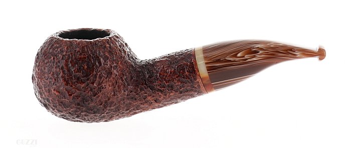 Pipa Savinelli Dolomiti 320 KS rusticata marrone shape author 6mm