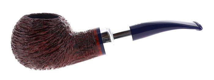 Pipa Savinelli Eleganza 320 KS rusticata marrone scuro shape author filtro 6mm