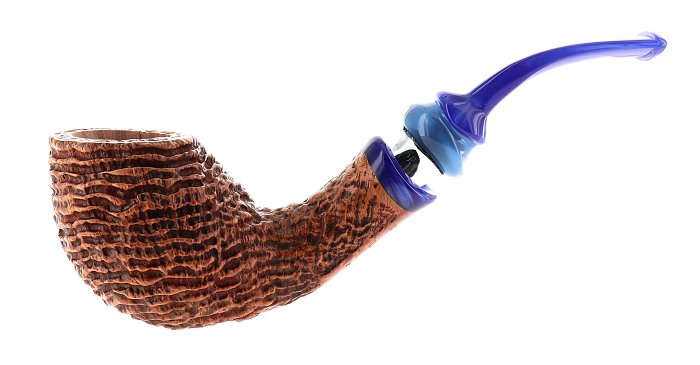 Pipa ARDOR MARTE FANTASY sabbiata marrone shape freehand
