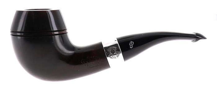 Pipa Peterson of Dublin SHERLOCK HOLMES DEERSTALKER liscia marrone shape rounded bulldog