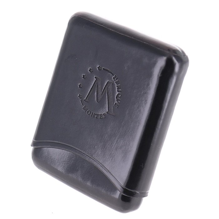 Lubinski - Porta Sigari Montes liscio in Cuoio  - 4 Toscanelli - Nero