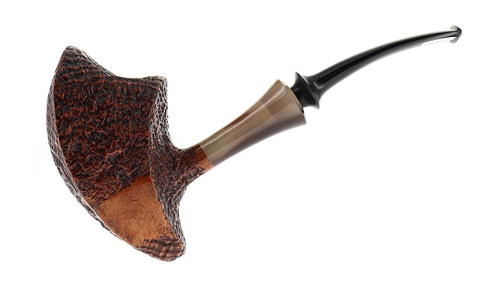 Pipa C-pipe GRUPPO 6 sabbiata shape freehand elephant foot