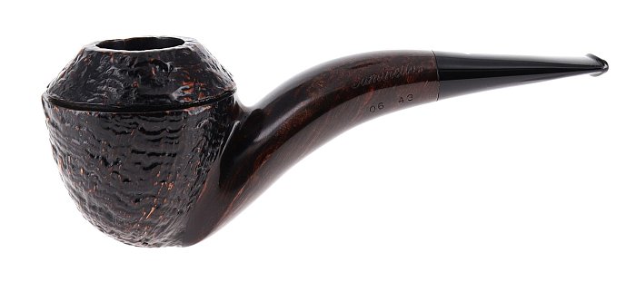 Pipe Caminetto 06.43 sabbiata marrone shape "hawkbull" hawckbill bulldog