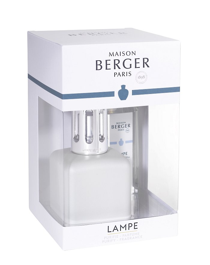 Lampe Berger - Cofanetto GLACON Blanc Neige con 250ml Délicat Musc