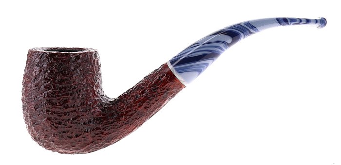 Pipa Savinelli - OCEANO 606 KS rusticata shape bent - Filtro 6mm