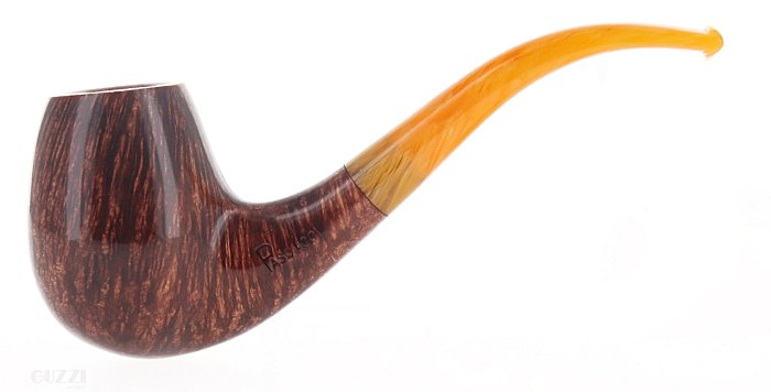 Pipa Pascucci P2 liscia marrone shape bent egg