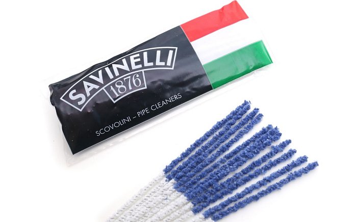 Savinelli - Scovolini Duplex Abrasivi / Assorbenti 50 pz. in Busta Richiudibile