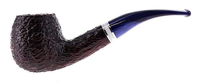 Pipa SAVINELLI ST. NICHOLAS 2023 626 rusticata shape half bent apple 6mm Edizione Limitata