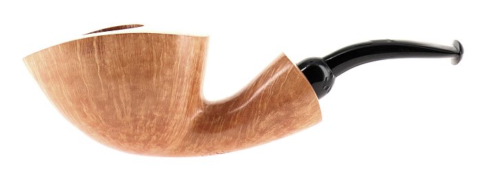 Pipa BACIGALUPI 4 VELE liscia chiara shape magnum dublin semicurva foratura centrale