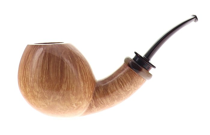 Pipa Sebastiano Risté liscia chiara shape freehand