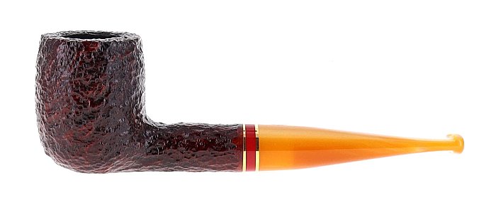 Pipa SAVINELLI St. Nicholas 2024 106 rusticata shape billiard - FIltro 9mm - Edizione Limitata