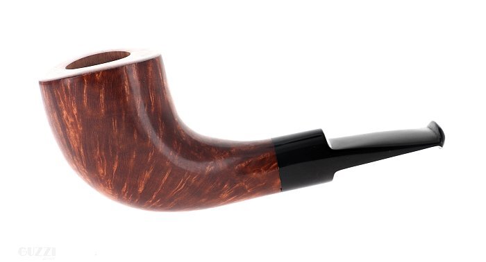 Pipa BACIGALUPI 1 VELA liscia marrone shape cornetta horn