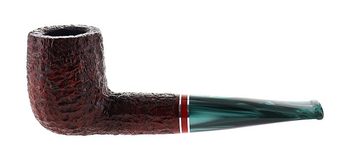 Pipa SAVINELLI St. Nicholas 2026 101 KS, rusticata shape billiard - FIltro 6mm - Edizione Limitata