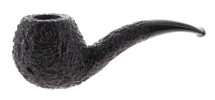 Pipa Castello SEA ROCK BRIAR GG rusticata scura shape 84 magnum hawkbill