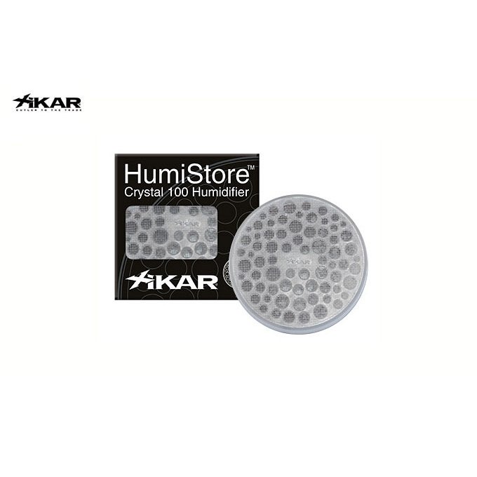 XICAR -  Umidificatore Crystal 100 con Cristalli di Polimeri  (Fino a 40 sigari)