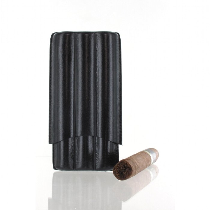 Lubinski - Porta Sigari - Cuoio Nero - 3 TORO