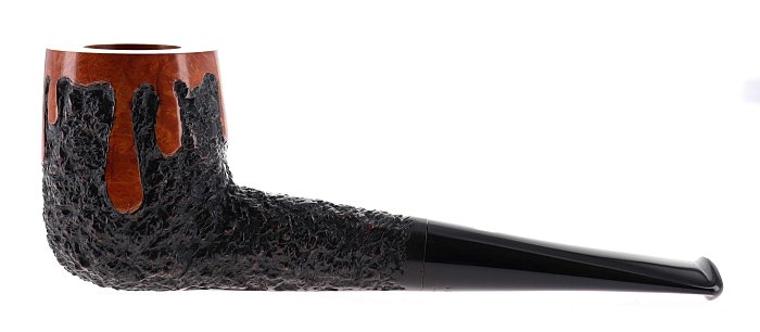 Pipa Castello 100° ANNIVERSARIO TABACCHERIA GUZZI Moccolo di candela rusticata shape stand up fancy billiard Edizione Limitata Numerata N° 24/29