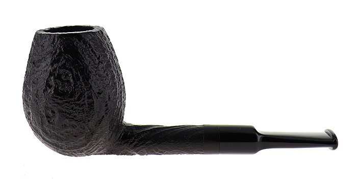 Pipa PROXIMA sabbiata nera shape straight egg