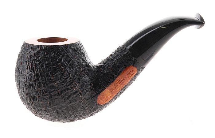 Pipa Castello OLD ANTIQUARI KKKK sabbiata scura shape chubby half bent apple