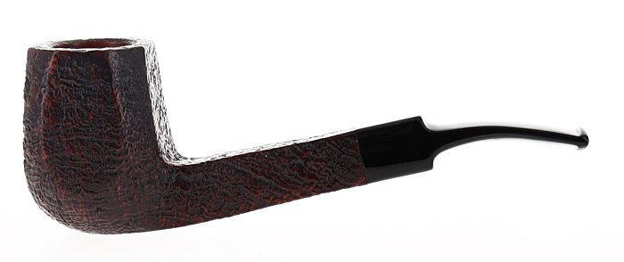 Pipa Savinelli  Punto Oro Gold 513 KS sabbiata shape panel billiard semicurva PRESENTE