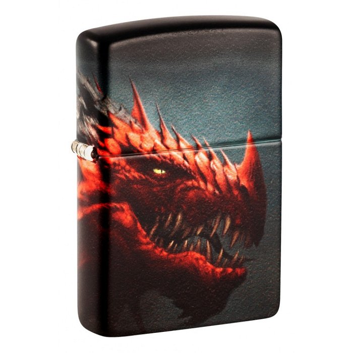 Zippo - 540 Color - Red Dragon Design