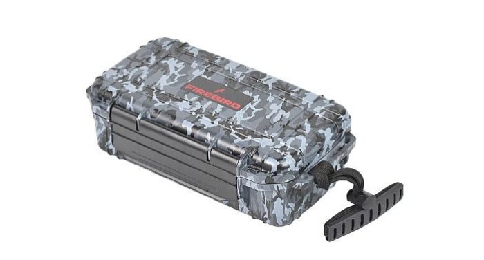 Firebird  - Humidor Viaggio in ABS 10 Sigari - GRIGIO CAMOUFLAGE