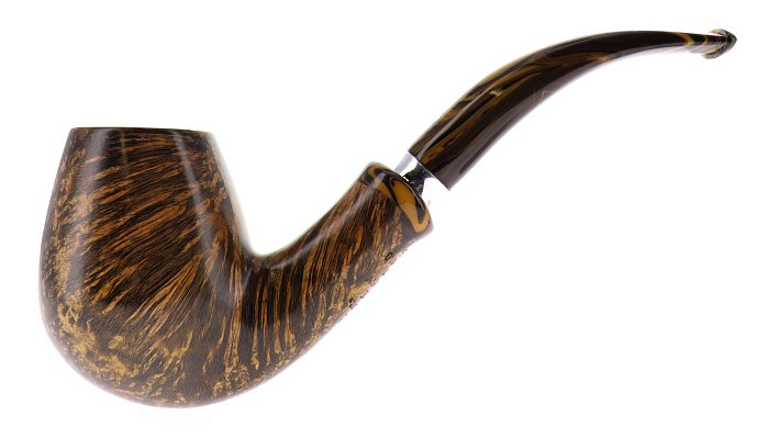 Pipa ARDOR MARTE FANTASY liscia marrone shape bent egg