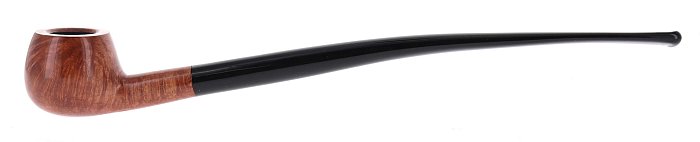 Pipa Savinelli Churchwarden 313, Liscia Naturale, shape Prince semicurva, filtro 3mm