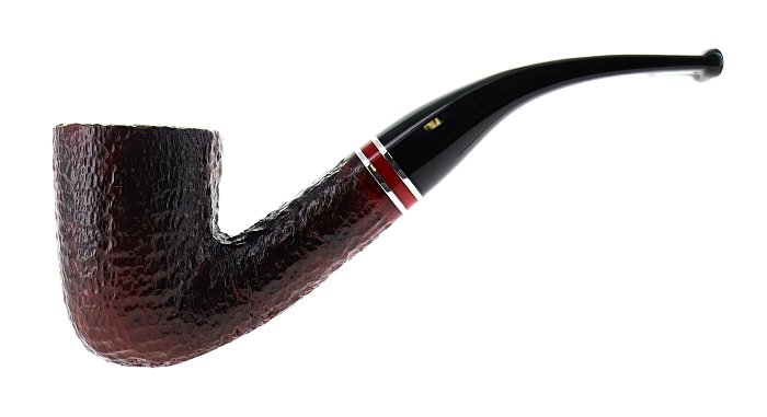 Pipa SAVINELLI St. Nicholas 2026 611 KS, rusticata shape Bent Dublin - FIltro 6mm - Edizione Limitata