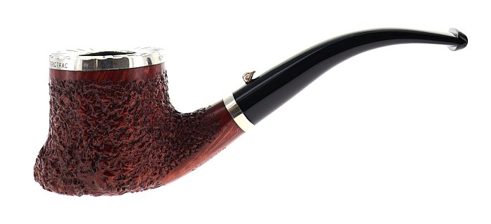 Pipe L'Anatra dalle Uova d'Oro BACKGAMMON rusticata shape freehand