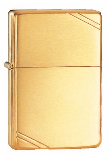 Zippo Vintage Brass Satinato