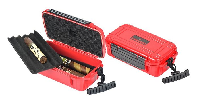 Firebird  - Humidor Viaggio in ABS 10 Sigari - ROSSO