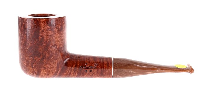 Pipa Amorelli ** 2 STELLE liscia marrone shape billiard 9mm