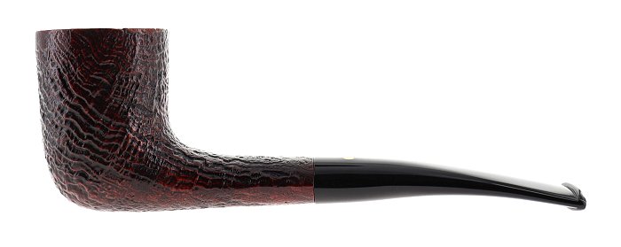 Pipa Savinelli Punto Oro GOLD 404 sabbiata marrone shape zulu