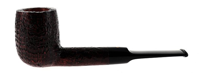 Pipa Savinelli Punto Oro Gold 114 KS  sabbiata shape chubby stand up billiard