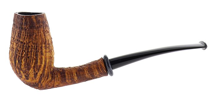Pipa DUCA BARONE sabbiata contrast shape freehand chimney