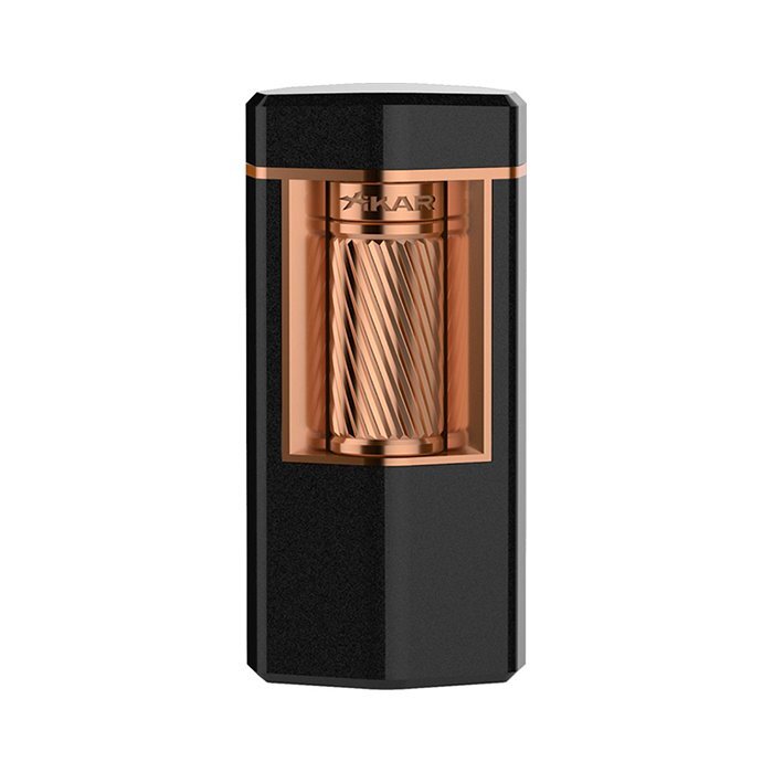 XICAR - Accendino MERIDIAN - Nero/Oro Rosa