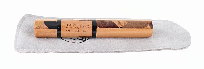 Luigi Viprati - Pigino Curapipe in Legno Decò e Metallo