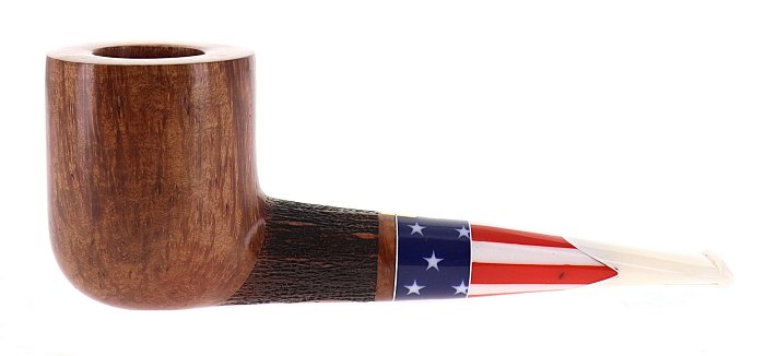 Pipa Amorelli **** 4 STELLE PATRIOT PENNA DI SAN MICHELE shape stand up billiard